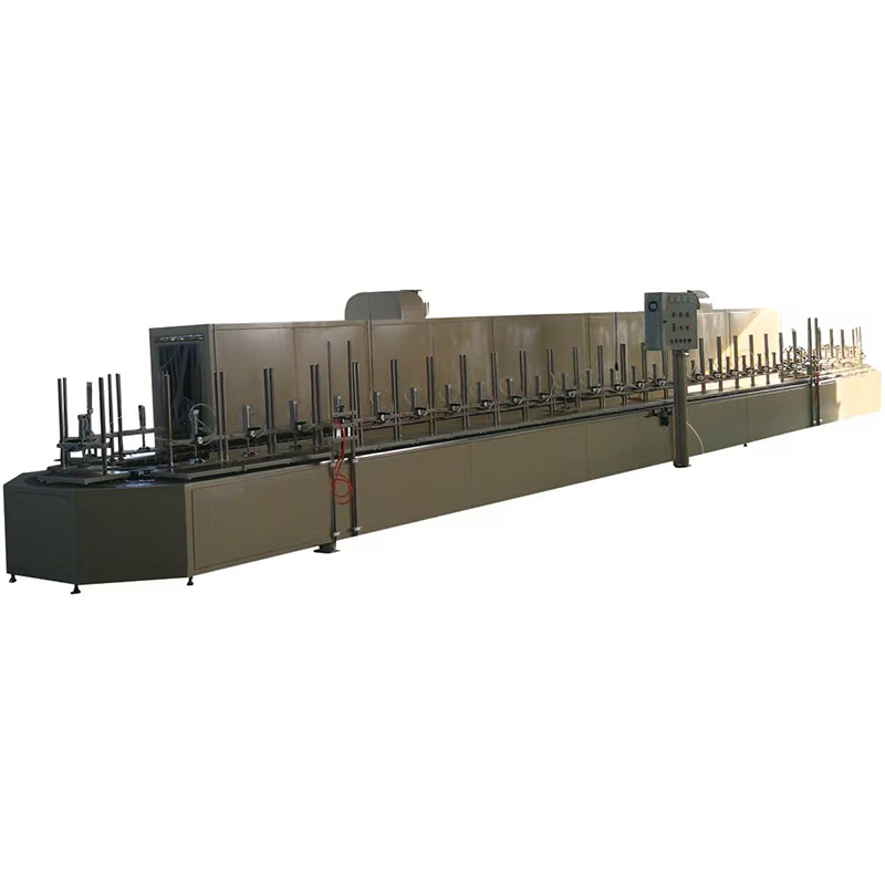 Línea de horno de curado tipo U totalmente automático de 60 estaciones