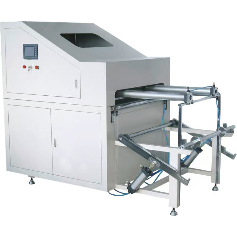 Máquina plegadora de materiales compuestos totalmente automática