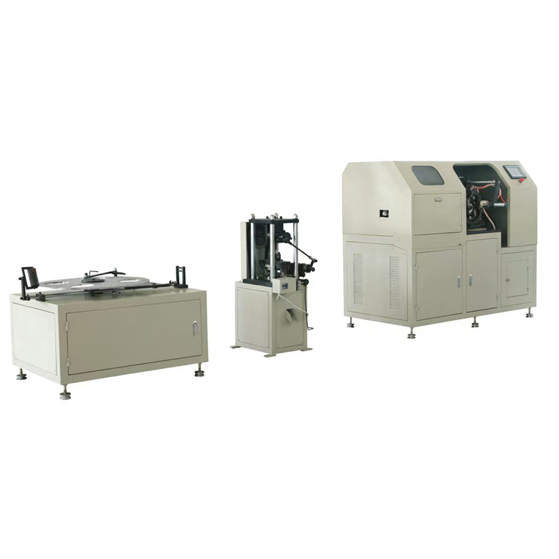 Máquina para fabricar tubos centrales en espiral completamente automática